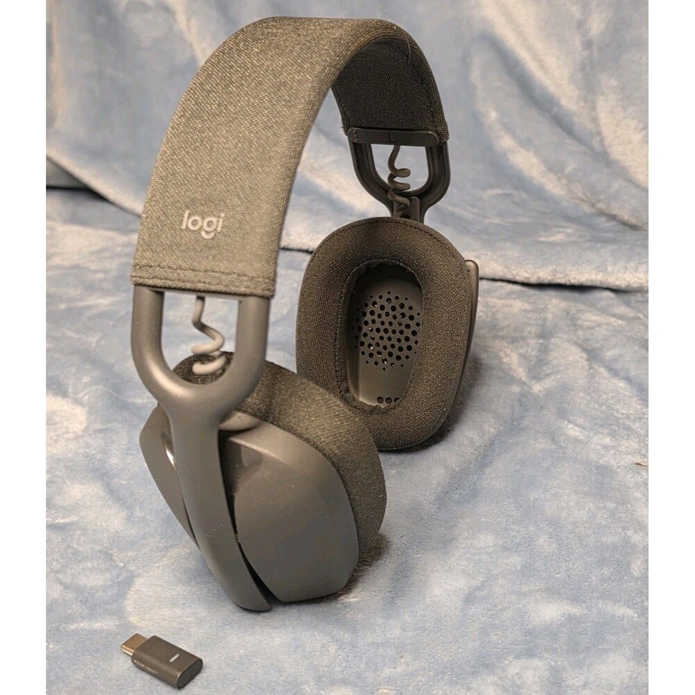 Logitech Zone Vibe 125 Wireless Bluetooth Headset w/ Boom Mic + USB-C...